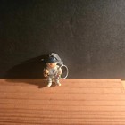 Vintage 1986 New York Yankees Lil Sports Brat Baseball Keychain Ring Fob