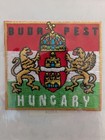 Buda-pest Hungary Iron-on-patch Bought In Budapest  Still In Package
