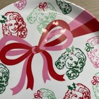 2 Dolly Parton Bow And Holly 14    Melamine Trays