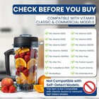 64 Oz Container Pitcher Jar For Vitamix Blender Classic 4500 Turboblend