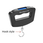 Portable Digital Luggage Scale  Lcd Hanging Weighing Up To 110 Lbs 50 Kg  For Tr