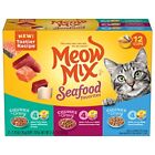 Meow Mix Seafood Selections Wet Cat Food   Assorted Flavor Names   Sizes 
