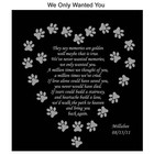 Custom Engraved Pet Loss Name Plate Poem  Multiple Sizes   Poem Choices  Dog Cat