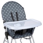 Portable High Chair 5 Point Harness Adjustable Tray Foldable Lightweight Toddler