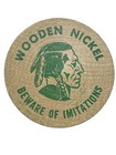 Lot Of 252 Vintage Wooden Nickels 1968 Meredith  New Hampshire Bicentennial Nh