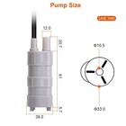 1000l h 12v Submersible Water Pump For Garden Sprinklers Lawn Motorhome Pond