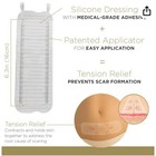 Embrace Active Scar Defense Medical Grade Scar Therapy Dressing Xl 60 Day