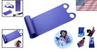 Durable 54  Blue Snow Sled For Families - Easy To Carry   Safe For Kids