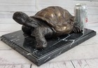 Bronze Metal Tortoise Sculpture Statue Figure Signed Numbered Original Art Milo