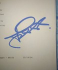 Jensen Ackles   Jared Padalecki Hand Signed Autograph Supernatural Script Coa
