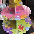 3 Tier Cake Stand Kids Party Spongebob Muffin Cupcake Dessert Holder Supplies