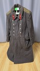 Vintage Soviet Ussr Officer Brown Wool Greatcoat Military Dress Overcoat