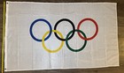 Usa Olympic White Flag 60x36