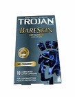 2-pack Trojan Bareskin Lubricated Latex Condoms 10 Count Each  20 Condoms 