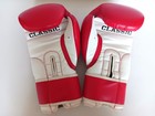 Title Classic Boxing Gloves 16oz Red white