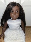 American Girl Doll Just Like You African American Long Hair Black Truly Me  80  