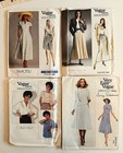 Lot Of 22 Vintage Vogue Sewing Patterns Uncut Designers Dresses  Worn Envelopes