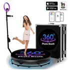 360 Selfie Photo Booth 80 Cm Video Rotating Selfie Platform Automatic Motorized