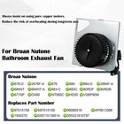 97015159 Motor Assembly For Nutone Broan 684-d 2684f-a  676  684nt-a  683-c dx90