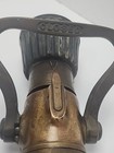Vintage Elkhart Brass Fire Hose Nozzle Fog Straight Stream D  cor Fire Truck Noz1