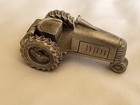 Vintage 1987 Spoontiques  Tractor Pp743 Missing Pig  Pewter Metal