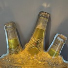 Vintage Miller High Life Lighted Bucket Beer Bottles Light Sign Display