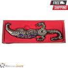10  Fantasy Dragon Dagger Fixed Blade Knife Metal Handle W  Sheath Dragon Dagger