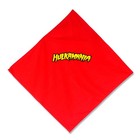 Red Hulk Hogan Hulkamania Bandana 24x24 Wrestling Costume Accessory