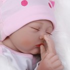 22  Lifelike Reborn Baby Silicone Vinyl Handmade Soft Newborn Girl Doll Gift Toy