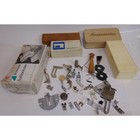 Vintage Singer Sewing Machine Attachment Lot Presser Feet Accessories Parts Tin
