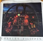 Mcdonnell Douglas F-4 Phantom Ii Nighttime Cockpit Photo Print Charles Filipino
