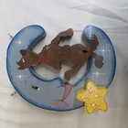 Nursery Decor Crescent Moon Scooby Doo Wooden Cutout