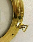 12 brass Antique Glass Porthole Shiny Finish Boat Window Nautical Ship Decorgift