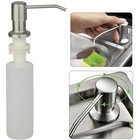 Soap Dispenser For Kitchen Sink Brushed Nickel Built In Sink Soap Dispenser