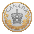 1952-2022 Canada The Imperial State Crown Special Edition Proof Silver Dollar