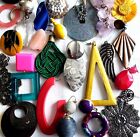 Earring Lot Vintage Single Big Chunky Crafts Repurpose Jewelry Making Free Ship