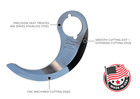Knife Cutter Blades  pair  For    hobart Hcm-450 Part 274662 New -  Made In Usa