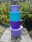 Tupperware Canisters Set Of 4 Pcs - Multicolor Brand New