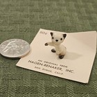Vtg Hagen Renaker 2 Miniature Siamese Kittens W  Spilled Milk Bucket Pail Carded