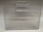 3pc Set Acrylic Sign Holders        Flush Mount Sign Holder Grid Or Slat 5 1 2w X 4h