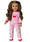 American Girl Truly Me Merry Everything Pajamas For 18 Inch Dolls New In Box
