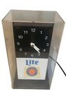 Vintage Miller Brewing Company Lite Cube Clock Beer Light   Clock Works