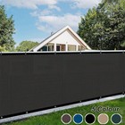 1-4pcs Fence Privacy Screen Mesh Cover Garden Yard 4  5  6  8  Black Green Beige