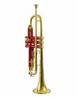 Trumpet Brand New Red Brass  Finish Bb Keys Trumpet  Black Friday Sale