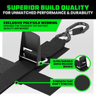 2-pack Adjustable Boat Trailer Tie Down Straps     Heavy-duty 2  X 48  Transom Str