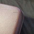 1987 Samsonite Silhouette 4 Train Case W mirror  Tray  Pouch  Keys Mauve Rose