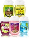 5 Assorted Scented Anti-bacterial Hand Gels - Bath   Body Works Pocketbac Set