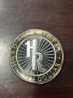 Hard Rock Hotel Casino 10 Dollar Gaming Token  999 Silver Center las Vegas 