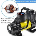 2026 Heavy Duty Portable Air Compressor Car Tire Inflator Electric Pump Auto 12v