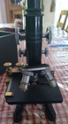 Vintage Ernst E Leitz Wetzlar Gmbh Binocular Microscope With Case Germany